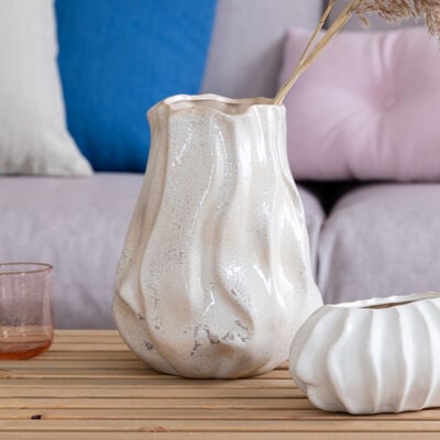 Bloomingville Kajsa koristevaasi luonnonväri